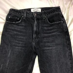 Reformation Black Jeans